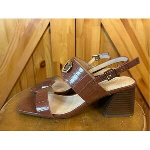 Liz Claiborne Portola Cognac Sandal Size 8M NWT